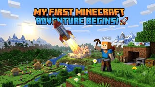 My First Minecraft Adventure Begins! 🚀 screenshot 5