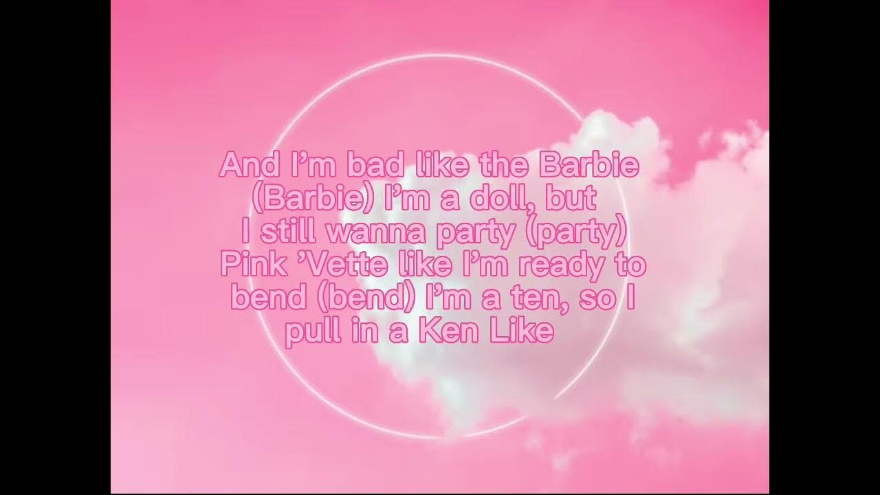 Bake In The Party Chocolate Barbie Lyrics Nicki Minaj & Ice Spice - Barbie World (Lyrics) - YouTube