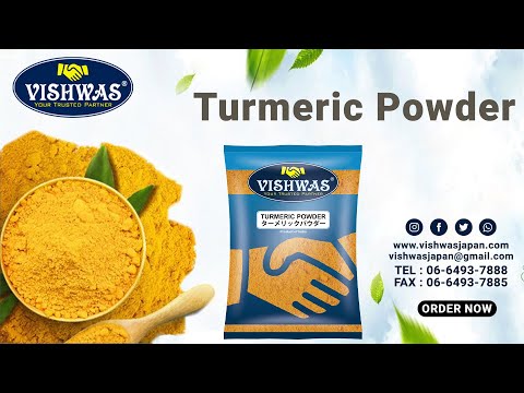 Turmeric Powder - video from vishwasjapan