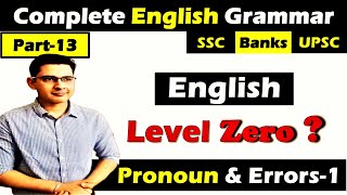 PRONOUNS in English Grammar in HINDI | Complete English Grammar || Part-13