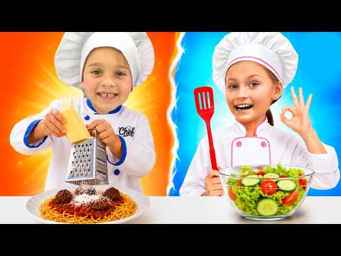 Alice and Friends Playing in the Café - Fun Stories for Kids