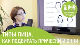 Типы лица. Как подбрирать прически и очки под форму лица