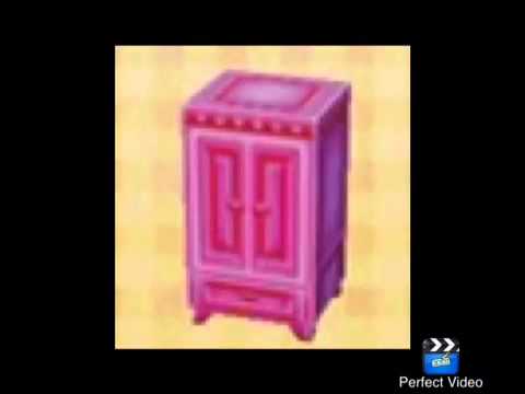 Animal Crossing New Leaf Furniture Series Lovely Furniture Youtube