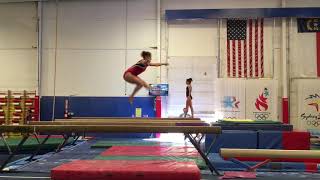 Front tuck wolf jump straddle jump