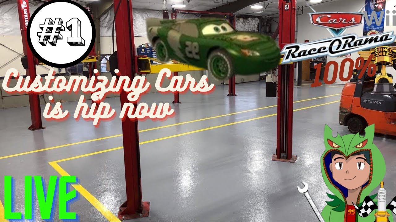 Customizing Cars is hip now||Cars Race o Rama Wii 100% 1