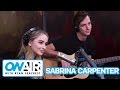 Sabrina Carpenter "Thumbs" (Acoustic) | On Air with Ryan Seacrest