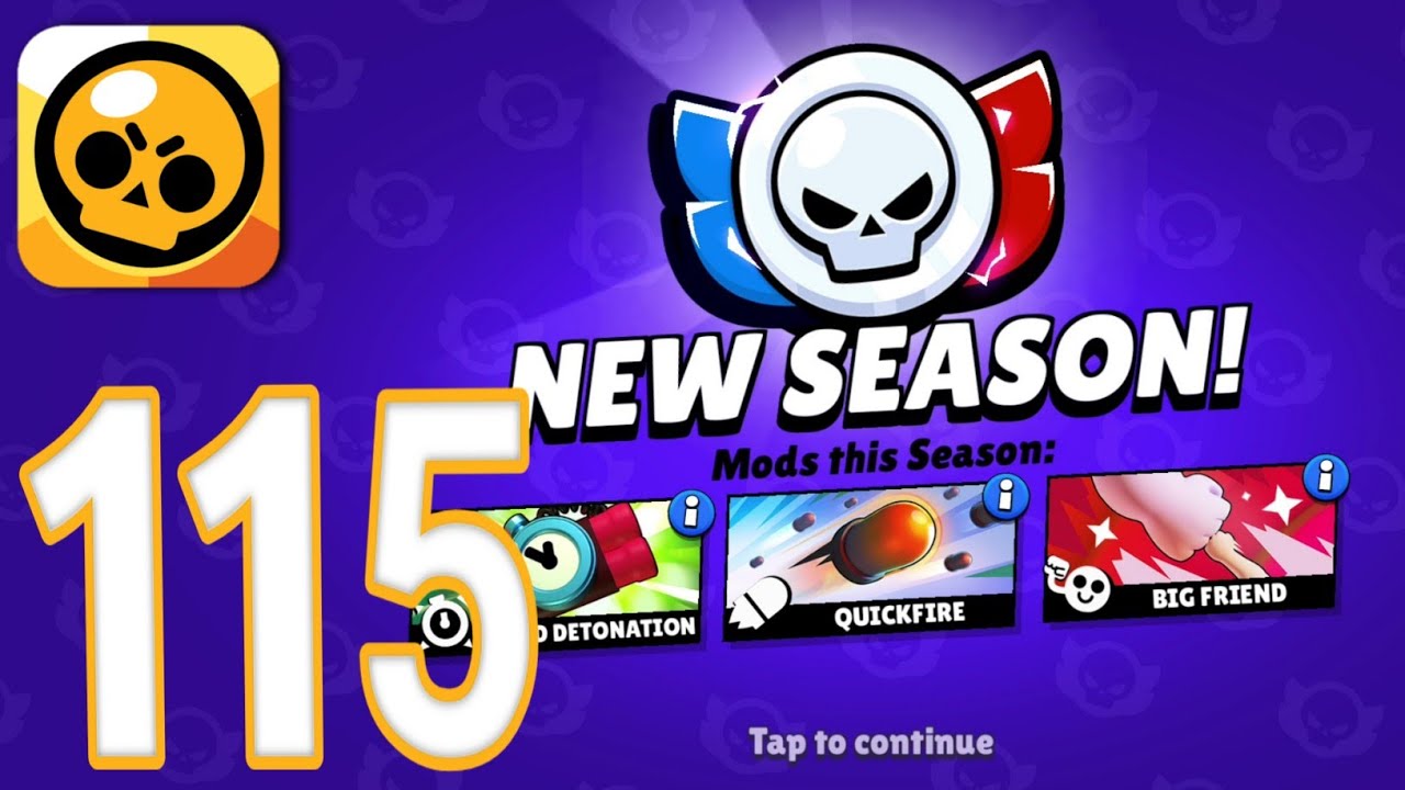 Brawl Stars - Gameplay Walkthrough Part 115 - New Season Rank (Ios ...