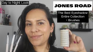 NEW 🌟 JONES ROAD - THE BEST EYESHADOW - Entire Collection - Day to Night Look - Review Swatches Demo