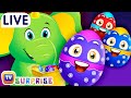 Surprise Eggs Farm Animals & Drawing with ChuChu Videos - ChuChu TV Learning Videos LIVE STREAM