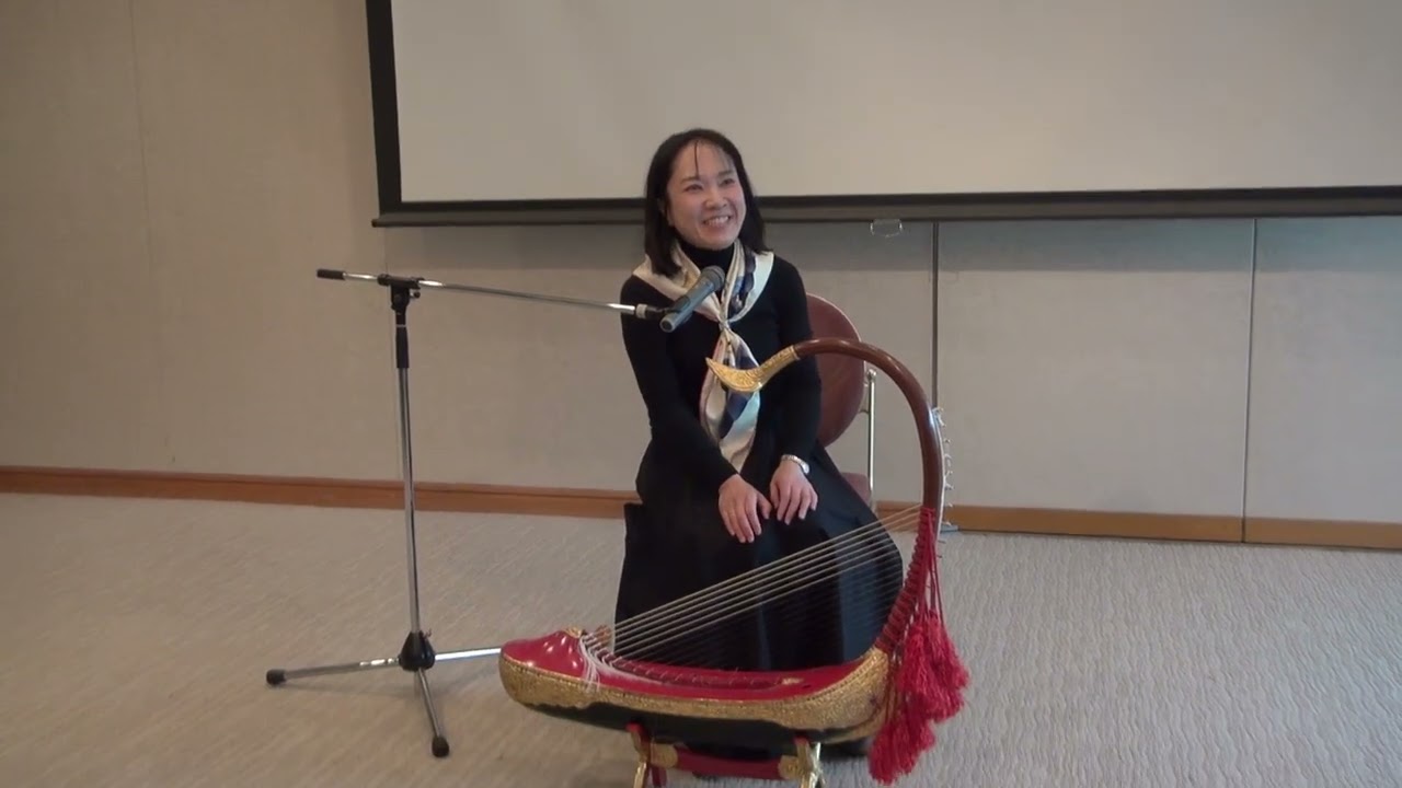 ビルマの竪琴 ミャンマー 伝統楽器 弦楽器 民族楽器　海外琴　ハープ　インテリア ビルマの竪琴 ミャンマー 伝統楽器 弦楽器 民族楽器 海外琴 ハープ