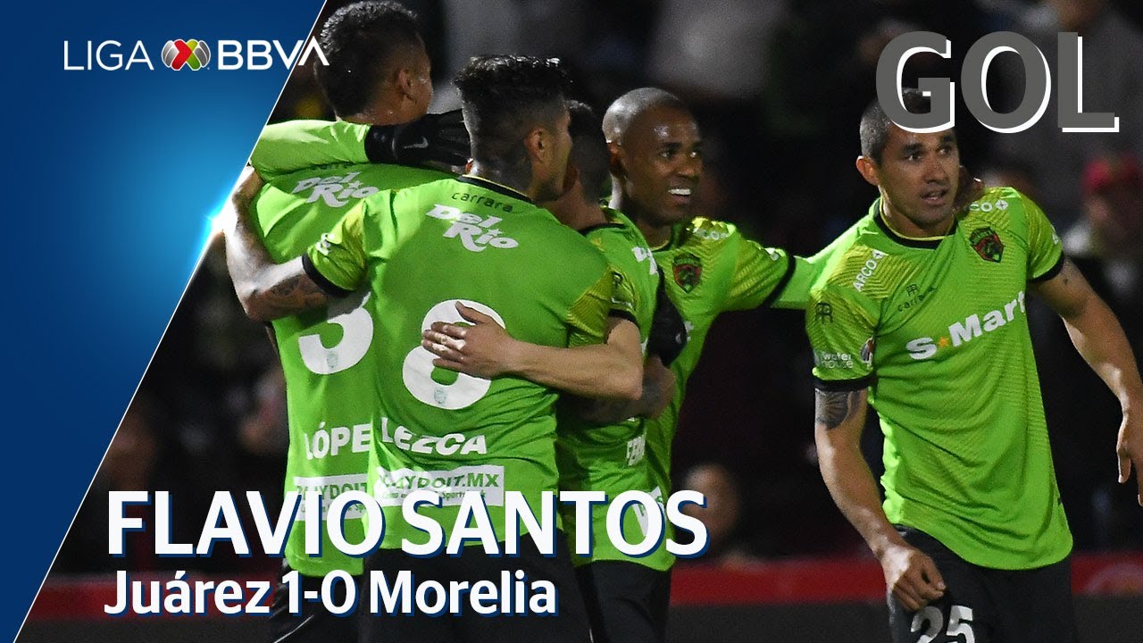 Gol de F. Santos | Juárez 1 - 0 Morelia | Liga BBVA MX - CL 2020 ...
