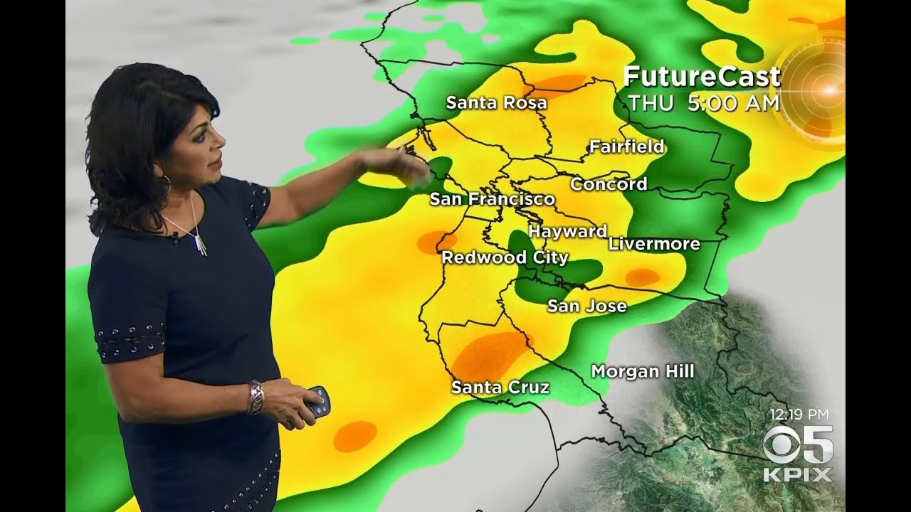 RAINY FORECAST: Here's The Forecast For Your Thursday Morning Commute ...