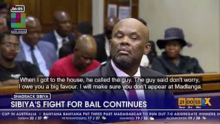 Sibiya's fight for bail continues
