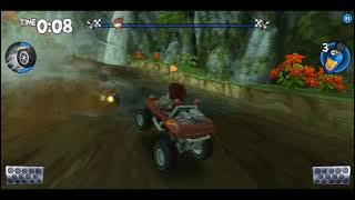 Beach Buggy Racing Chowder Bowl Level 6 Boost Blitz Walkthrough Dino Jungle | ST Warriors Gaming