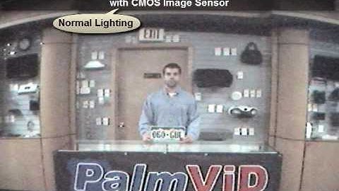 PalmVID Color Video Camera with CMOS Image Sensor Sample Video