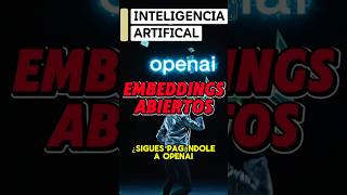 Text Embeddings | Cómo Estructurar Textos Totalmente Gratis 🔓 #ia #inteligenciaartificial