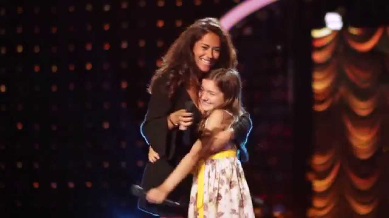 Sofia Ribeiro ensaia com Joana - Pequenos Gigantes