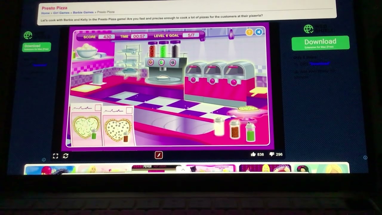 Barbie Presto Pizza: LEVEL 6 | Barbie Games for Girls