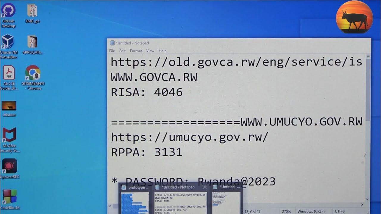 DORE UKO BIKORWA WIYANDIKISHA MURI SYSTEME Y'AMASOKO YA LETA(UMUCYO.GOV.RW)_E_PROCUREMENT_RWANDA