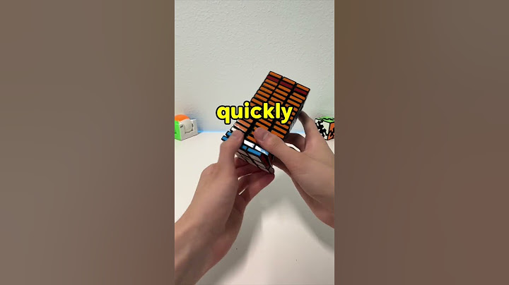 The 3x3x17 cube…. Is bad? 🤔