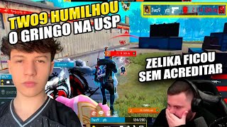 TWO9 HUMILHOU O GRINGO NA USP!!! ZELIKA FICOU SEM ACREDITAR, TORNEIO MUNDIA 4X4 DO ZELIKA!