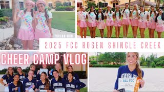 FCC CHEER CAMP VLOG 2025 - ROSEN SHINGLE CREEK - FA CHEER