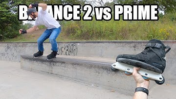 50/50 Balance 2 vs 50/50 Prime Skating Flat / Aggressive Inline