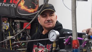 Steve Morris alcohol-burning big block Chevy - dyno tuned