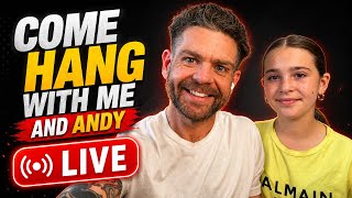 Sunday hang outs with me and Andy...(And I'm testing OBS)