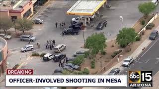 Mesa police involved in shooting outside Circle K