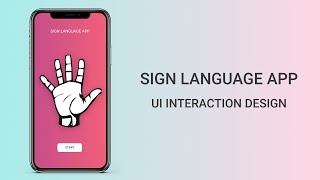 Sign Language app | UI Interaction Design screenshot 3