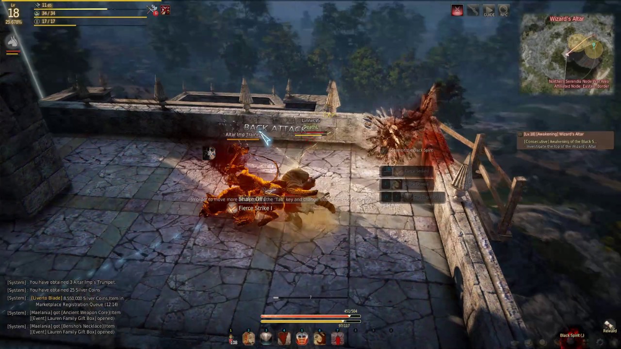 Awakening Wizard's Altar Quest Black Desert Online YouTube