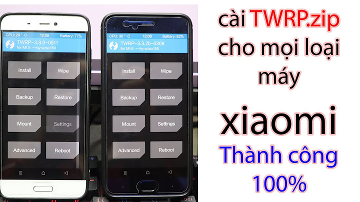 Clip hướng dẫn cài twrp rmax pro m1 năm 2024