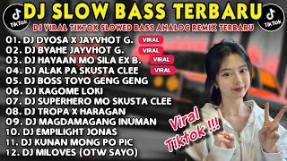 DJ SLOW BASS TERBARU 2025 🎵 BEST OF VIRAL 🔥 DYOSA JAYVHOT G. X BYAHE X HAYAAN MO SILA X ALAK PA 🇵🇭🎧