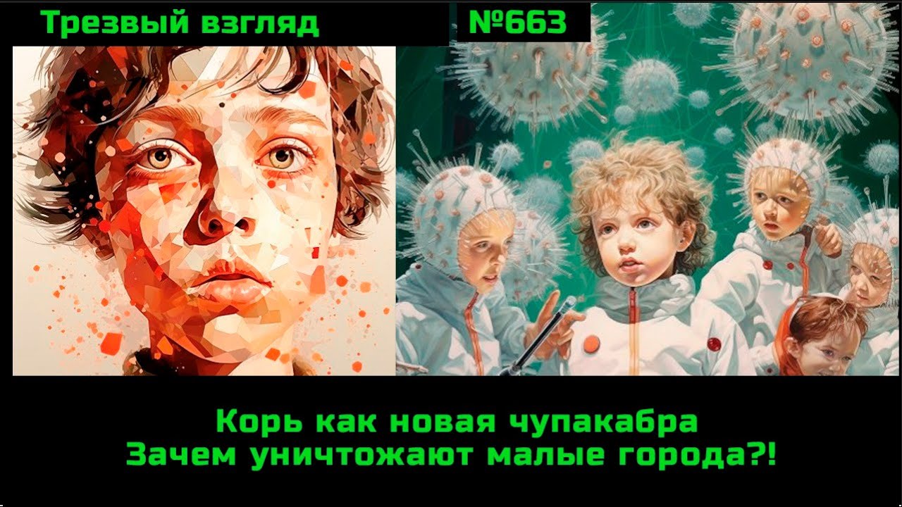Корь - новая чупакабра . Зачем уничтожают малые города? Евгенист из ...