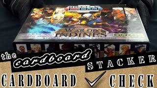 BattleCon: War of Indines Remastered - A Cardboard Check overview with The Cardboard Stacker