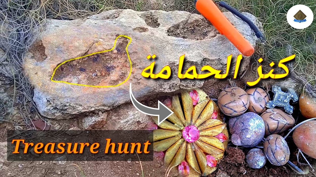 الكشف عن مدفن رمز الحمامة مع وجود قبر صاحب المدفن Treasure hunt