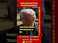 TRUMP BACKS PAKISTAN "I Get Along Very Well" Praises Leadership Amid Afghanistan "Open War" #shorts