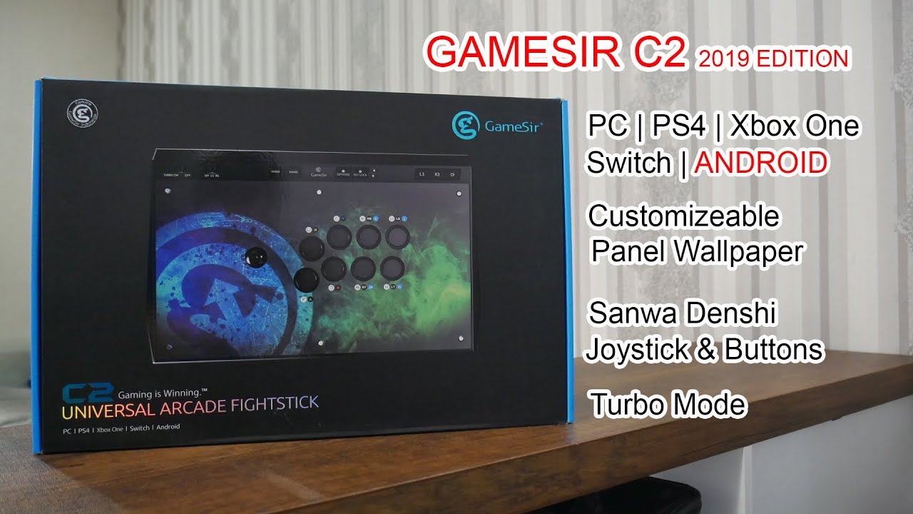 1.8 JUTAAN!! UNBOXING GAMESIR C2 2019 EDITION - YouTube