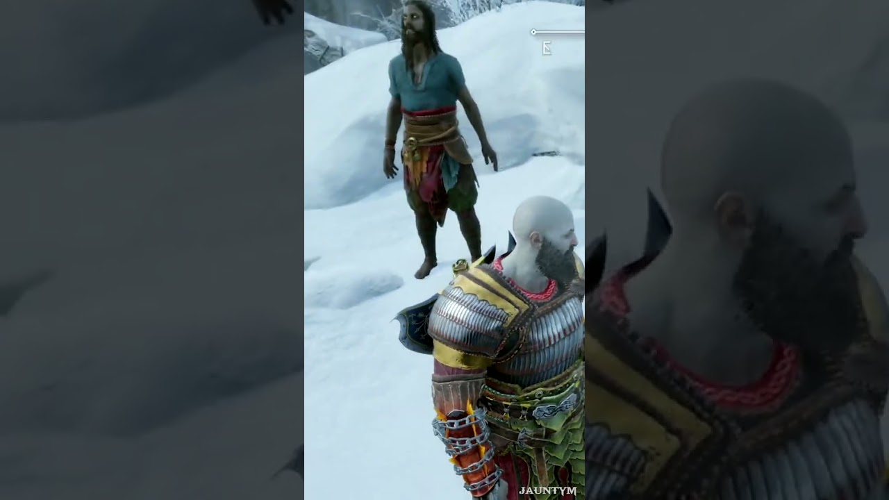 Tyr "I would be left alone please!" Freya "Of Course" - God of War Ragnarok