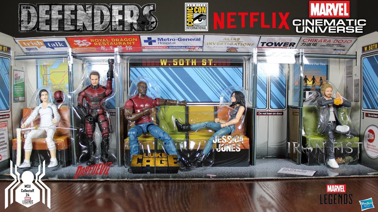 marvel legends defenders rail authority