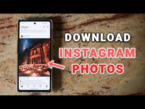 How to Download Instagram Photos (Save Pictures to Gallery)