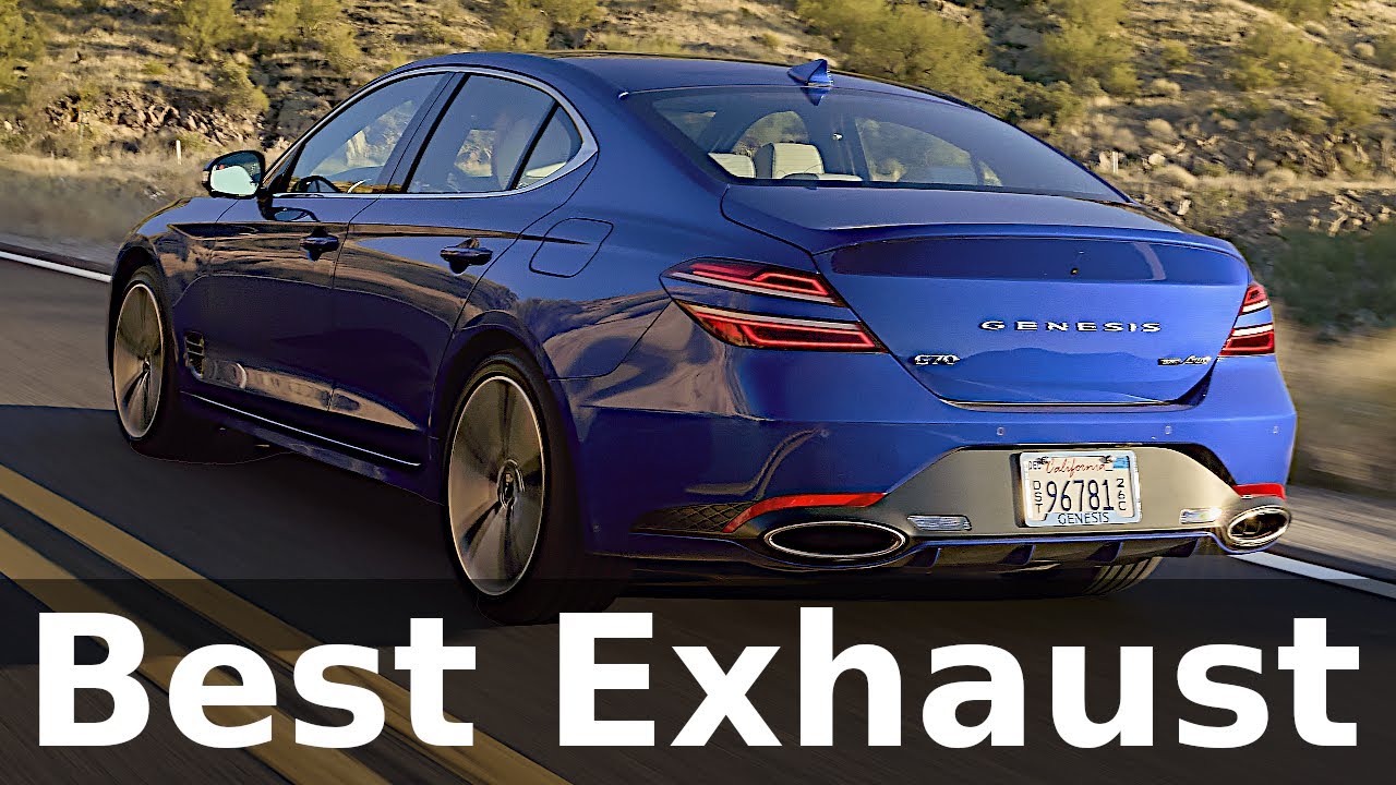 Best Exhaust Upgrade for Genesis G70 3.3T - Sound Comparison