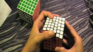 Comparison between V-Cube 6(Modded) and Shengshou 6x6