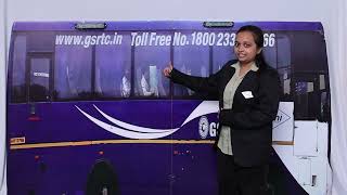 Solar Red Flag Safety Light with Vibration sensor For Heavy Vehicle and Bus Transport (Gujarati)