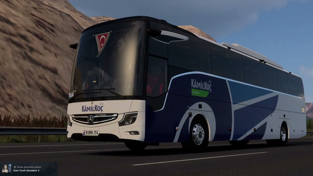 Ets 2-1.56|MB New Tourismo 16RHD 2025 Mirrorcam|Ankara-Bartın-Amasra|Kamilkoç|