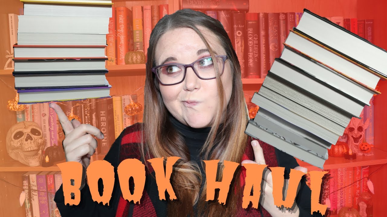 Book Haul⎮spooky books, books by black authors, YA contemporary books, adult books, and sequels