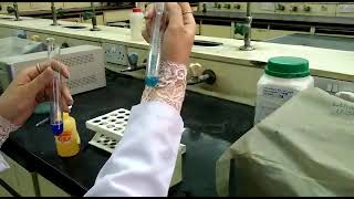 مختبر حياتية (2) البروتينات تجربة بايوريت  (Biuret test )