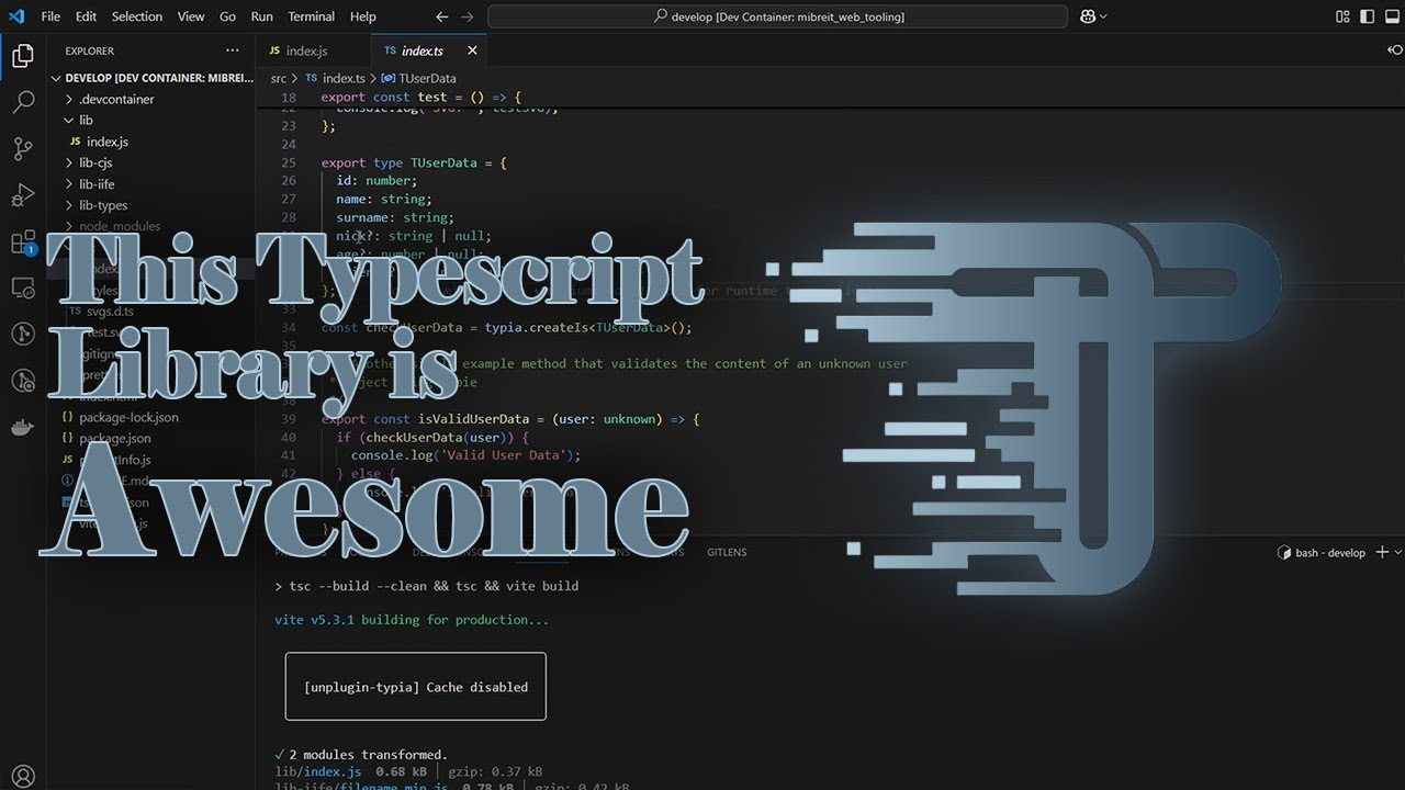 You Must Know This Awesome Typescript Library - Typia Tutorial - YouTube