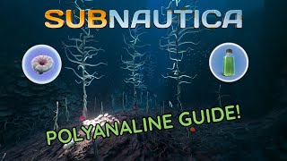 How To Get Polyaniline! (and Deep Shrooms) - Subnautica Guide